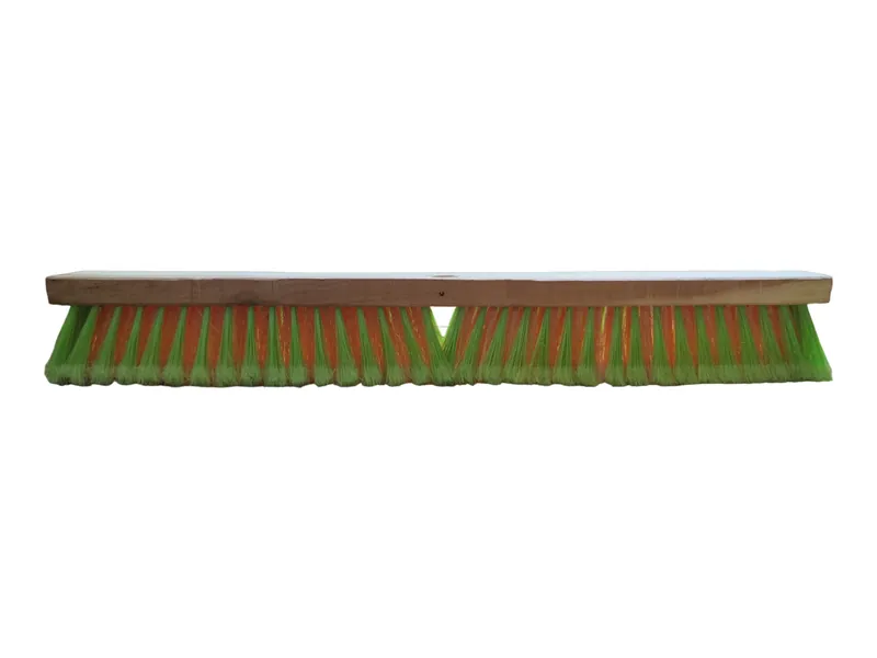 Push broom head, side view